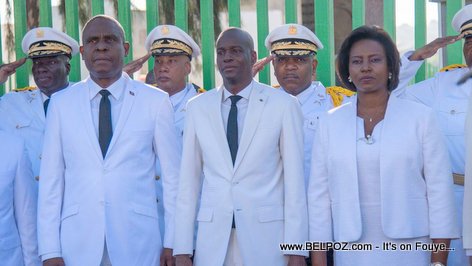 Haiti President Jovenel Moise welcomes Naomi Osaka and Family to